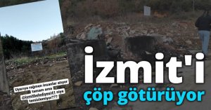 İzmit'i çöp götürüyor