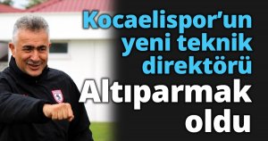 Kocaelispor’un yeni teknik direktörü Mehmet Altıparmak oldu