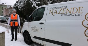 Soğuk havada sıcak hizmet