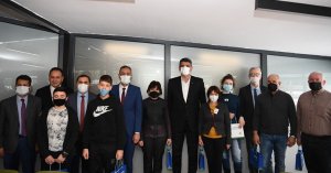 Kocaman Avrupalı eğitimcilere Kartepe’yi anlattı