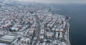 Kocaeli karda bir başka güzel