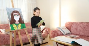 KO-MEK küçük ressama renk oldu