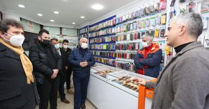 Başkan Aygün Esnaflarla İç İçe