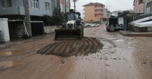 Bozulan yollara hızlı müdahale