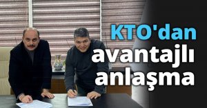 KTO'dan avantajlı anlaşma
