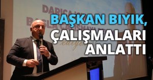 BAŞKAN BIYIK, İLÇE DANIŞMA MECLİSİ TOPLANTISINDA ÇALIŞMALARI ANLATTI