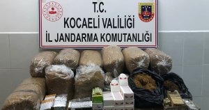 Kaçak sigara operasyonunda 76 kilo tütün ele geçirildi