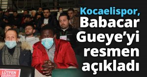 Kocaelispor, Babacar Gueye’yi resmen açıkladı