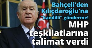 Bahçeli'den Kılıçdaroğlu'na 