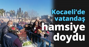 Kocaeli’de vatandaş hamsiye doydu