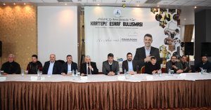 BAŞKAN KOCAMAN BERBERLERLE BİR ARAYA GELDİ  