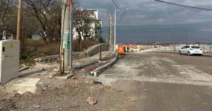 Karamürsel 101. Caddede aydınlatma çalışmaları başladı