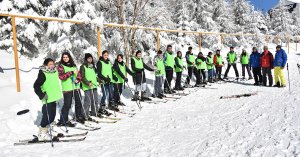 KARTEPE’DE KAYAK KURSLARI BAŞLADI