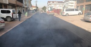 Güney Mahallesi 4. Sokak’a sıcak asfalt