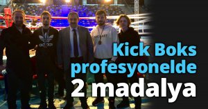 Kick Boks profesyonelde 2 madalya