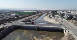Başyiğit ile Kanal Yolunu birleştiren köprü ve bağlantı yolları tamamlandı