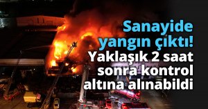 Yedek parça dükkanında çıkıp 6 iş yerine sıçrayan yangında bir kişi dumandan etkilendi
