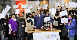 Unutulmaya yüz tutmuş sanatlar Gölcük'te yaşatılıyor