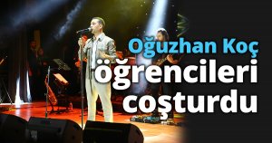 Oğuzhan Koç öğrencileri coşturdu