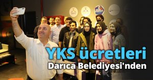 YKS ücretleri Darıca Belediyesi'nden