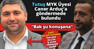Tutuş: “Bak şu konuşana!”