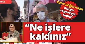 Katırcıoğlu’ndan kurgu röportaja tepki: “Ne işlere kaldınız”