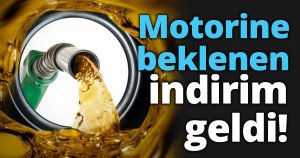 Motorine beklenen indirim geldi!