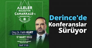Derince'de Konferanslar Sürüyor