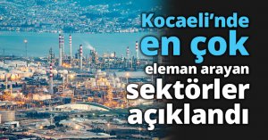 Kocaeli’nde en çok eleman arayan sektörler açıklandı