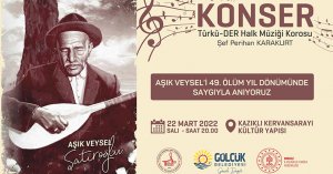 Aşık Veysel unutulmaz türküleriyle Gölcük'te anılacak