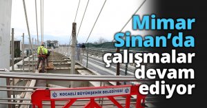 Mimar Sinan’da çalışmalar devam ediyor 