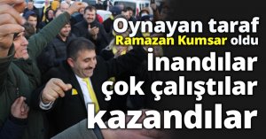Oynayan taraf  Ramazan Kumsar Oldu