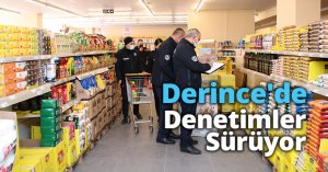 Derince'de Denetimler Sürüyor