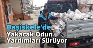 Başiskele’de Yakacak Odun Yardımları Sürüyor     