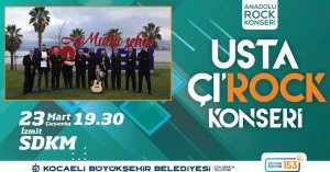 Usta Çı’rock konseri İzmit’te