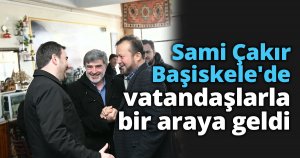 Milletvekili Sami Çakır Başiskele'de vatandaşlarla bir araya geldi