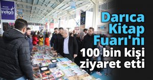 Darıca Kitap Fuarı'nı 100 bin kişi ziyaret etti