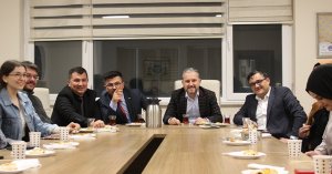 Müdürler öğrenciler ile bir araya geldi