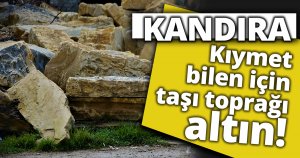Osmanlı saraylarının başrolü, tarihi binaların vazgeçilmezi: Kandıra taşı