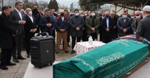 Başkan Yıldızlı'nın anneannesi son yolculuğuna uğurlandı