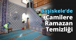 Başiskele’de Camilere Ramazan Temizliği
