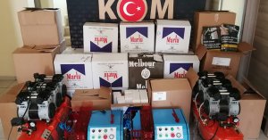 Kocaeli'de kaçak sigara operasyonu: 2 gözaltı