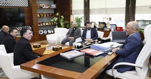 Pazarcılar Odası’ndan Başkan Söğüt’e ziyaret 