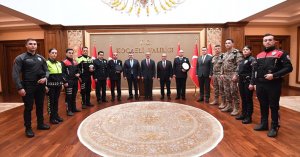 Emniyet’ten Vali Yavuz’a ziyaret