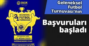 Geleneksel Futbol Turnuvası'nın başvuruları başladı