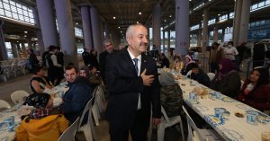 Başkan Büyükgöz, Roman vatandaşlarla iftar yemeğinde bir araya geldi