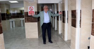Büyükşehir, SEKA Camisi’nin şadırvan ve tuvaletlerini yeniledi