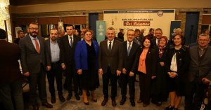 Yavuz ve Büyükakın, iftarda muhtarlarla bir araya geldi