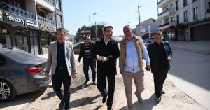 Başkan Özlü Yol Çalışmalarını Yakından Takip Ediyor