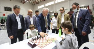 Satranç Turnuvası’nda İlk Hamle Başkan Aygün’den